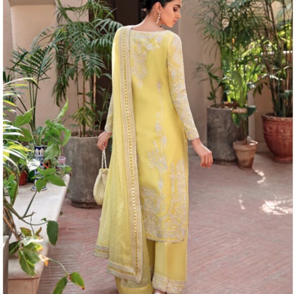 Faiza Saqlain “Ishmaal” Luxury Set • Size S • Pre-Loved Designer Pret - Picture 3 of 6